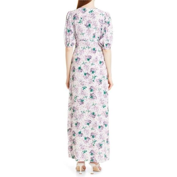 NWT ByTiMo | Summer Floral Print Button Front Midi Dress XS - Picture 4 of 11